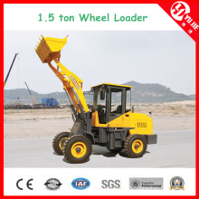 Zl15 1.5 High Efficiency Ton Wheel Loader with Fork (1500kg)